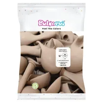 GoParty Balony lateksowe Pastel piaskowobia�e 30cm