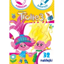 Naklejam i koloruj�. Trolle 3. Dreamworks