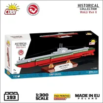 Historical collection wwii COBI klocki Polish Submarine ORP Orze� COBI-4855