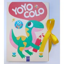 Zestaw kolorowanek YOYO COLO Dinozaury