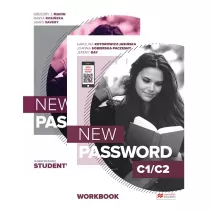 Pakiet New Password C1/C2. Ksika ucznia papierowa + Zeszyt wicze + dostp do wersji cyfrowych + On-the-Go Practice w aplikacji MEE