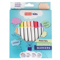 Easy Stationery Pisaki spieralne Pastel 12 szt.