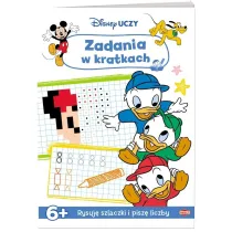 Disney Uczy. Miki. Zadania w kratkach