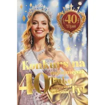 Yeku Karnet 6K z szarf� urodzinow�