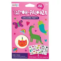 Tatua�e zmywalne mini Tattoo Palooza - Jednoro�ec Ooly