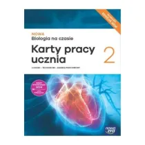 NOWA Biologia na czasie 2. Karty pracy ucznia. Liceum i technikum. Zakres podstawowy. Edycja 2024