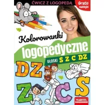 Kolorowanki logopedyczne Goski S Z C Dz