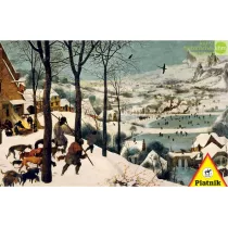 Puzzle 1000 el. Brueghel, My�liwi na �niegu Piatnik