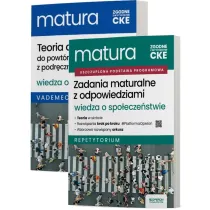 Pakiet Matura 2026. Wiedza o spo�ecze�stwie. Zakres rozszerzony: Teoria do matury. Vademecum, Zadania maturalne z odpowiedziami. Repetytorium