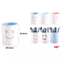 Pojemnik okrgy na dugopisy podwjny MIX