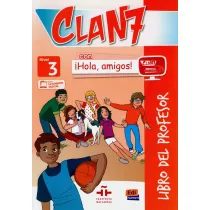 Clan 7 con iHola, amigos! Nivel 3. Przewodnik metodyczny + CD