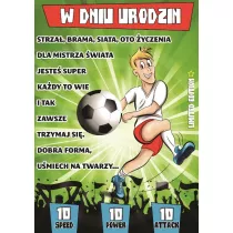 Stamp Karnet Comic B6 + koperta wz�r nr 25 Urodziny