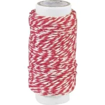 Knorr Prandell Sznurek bawe�niany skr�cany 20m czerwony