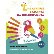 �yrafkowe zadania do kolorowania. 3-latki. Cz�� 1