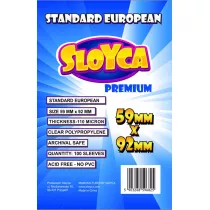 Sloyca Koszulki Standard European Premium 59x92 mm 100 szt.