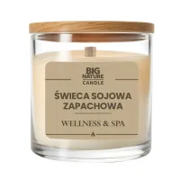 Big Nature �wieca sojowa o zapachu WELLNESS&SPA 155 g