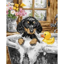 Ideyka Malowanie po numerach - Dzie� k�pieli 40x50cm