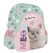 St. Majewski Plecak przedszkolny D1 Fluffy Kitty