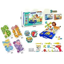 Uk�adanka puzzle do przykr�cania w walizce Adar