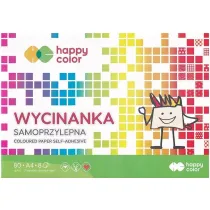 Happy Color Papier kolorowy A4 samoprzylepny 10 szt.