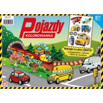 Pojazdy. Kolorowanka