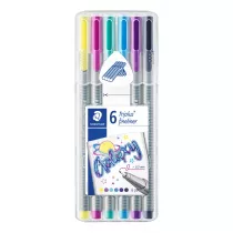 Staedtler Cienkopis Triplus GALAXY w etui 6 szt.