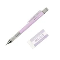 Tombow O��wek automatyczny Mono Graph pastel + gumka 0.5mm