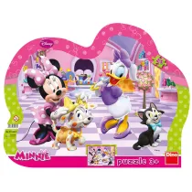 Puzzle ramkowe 25 el. Minnie i zwierzaki Dino Toys