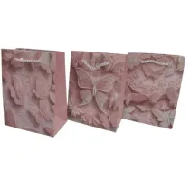 Torebka prezentowa motyle (12x16x6,5cm) mix