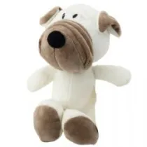 Maskotka przytulanka mops 16cm Leantoys