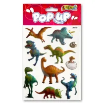 Penmate Naklejki metaliczne Dinosaurs