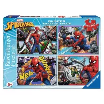 Puzzle 4 x 100 el. Super Man Ravensburger