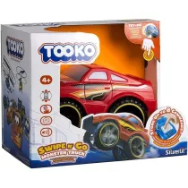 Swipe n' Go Monster Truck czerwony Dumel