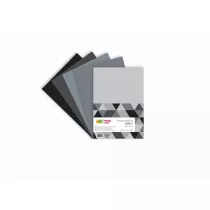 Happy Color Arkusze piankowe GREY A4, 5 kolor�w 5 szt.
