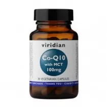 Viridian Koenzym Q10 100mg z MCT - suplement diety 30 kaps.