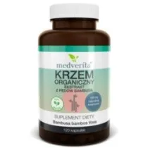 Medverita Krzem Organiczny 100 mg suplement diety 120 kaps.
