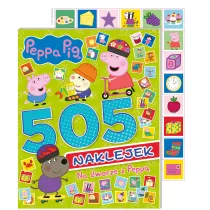 Peppa Pig. 505 naklejek cz�� 5. Na dworze z Pepp�