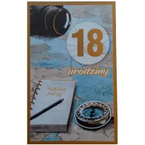 AbCard Kartka okoliczno�ciowa Urodziny 18