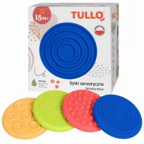 Dyski sensoryczne 20cm 4szt Tullo