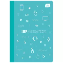 Interdruk Zeszyt A5 PP Informatyka kratka 60 kartek