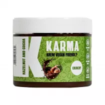 Karma Bars Krem z orzechami laskowymi i kakao oraz kawakami orzeszkw ziemnych 250 g