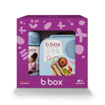 b.box Zestaw Sportowa butelka tritanowa + Mini Lunchbox, Chill out 450 ml + 1 l