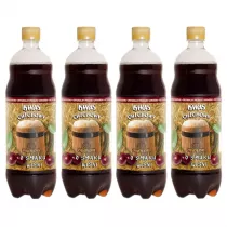 Obolon Kwas Chlebowy o smaku wini Zgrzewka 4 x 1 l