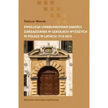Ewolucja uwarunkowa� jako�ci zarz�dzania