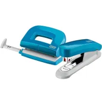 Novus Zestaw zszywacz e15+dziurkacz e210petrol blister