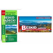 Mapa Beskid S�decki 1:50 000 + Beskid S�decki zestaw dla �owc�w krajobraz�w