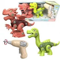 Zestaw dinozaurw do skrcania Maksik