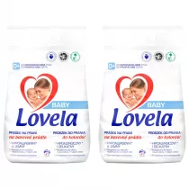 Lovela Baby Hipoalergiczny proszek do prania do kolorw Zestaw 2 x 4.1 kg