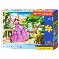 Puzzle 100 el. Ksiniczka w ogrodzie Castorland