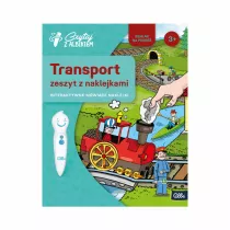 Czytaj z Albikiem. Zeszyt z naklejkami. Transport. Interaktywne m�wi�ce naklejki